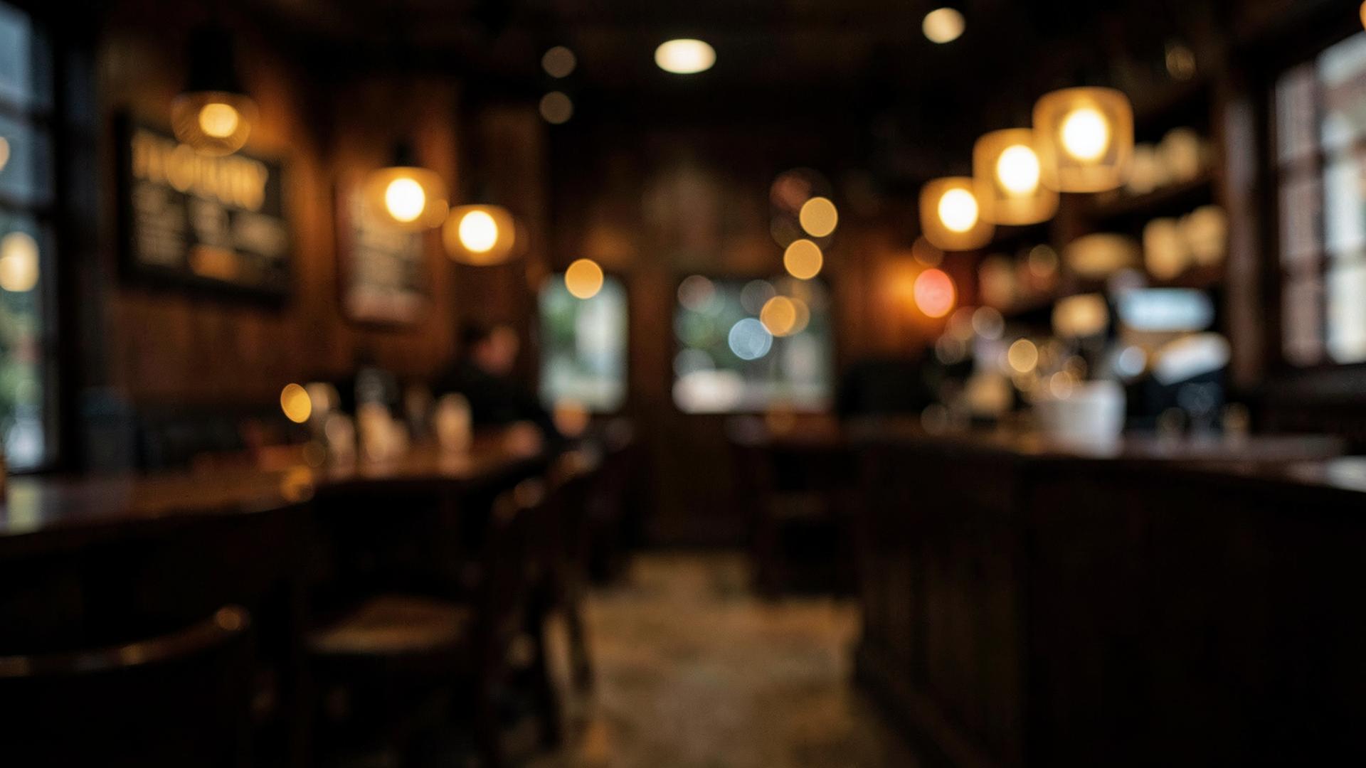 Cardápio físico premium sobre mesa de restaurante
